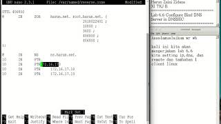Lab 6.6 Configure Bind DNS Server in DNSSEC