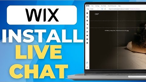 How To Install Live Chat On Your Wix Website