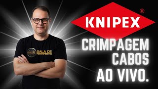 TESTANDO FERRAMENTAS KNIPEX PARA CRIMPAGEM AO VIVO.