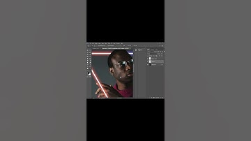 How to create Neon Glow in Photoshop #shorts