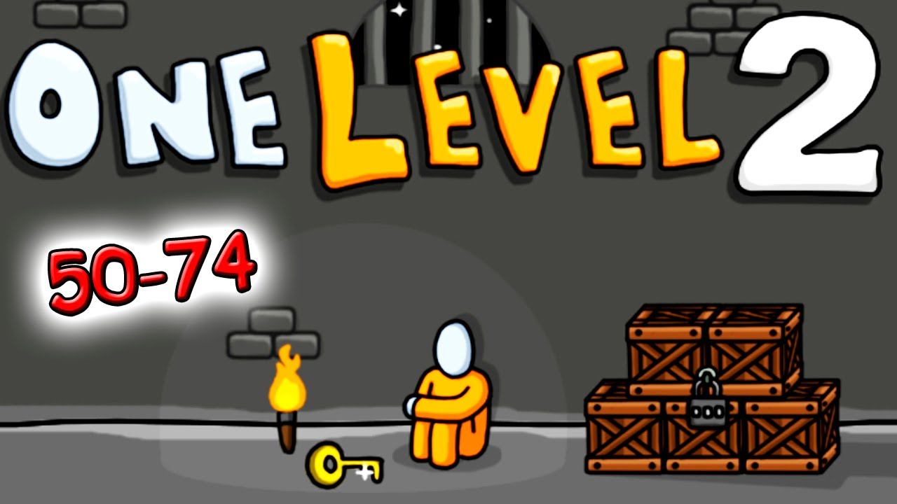 ПОБЕГ из ТЮРЬМЫ 2 часть УРОВЕНЬ 50-74 прохождение игры ЛОГИЧЕСКОЙ ГОЛОВОЛОМКИ ONE LEVEL Walkthrough