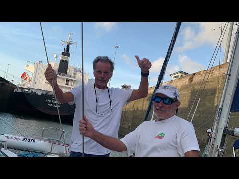 Shelter Bay Marina and the Panama canal transit by yacht.