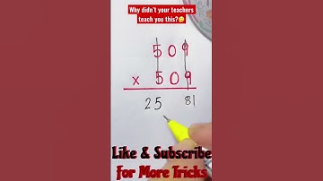 Maths  Logic Tricks!!Interesting Math Tricks Hacks #shorts #youtubeshorts