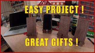 Making Beautiful Walnut Cell Phone Holders – Perfect Handmade Gifts!