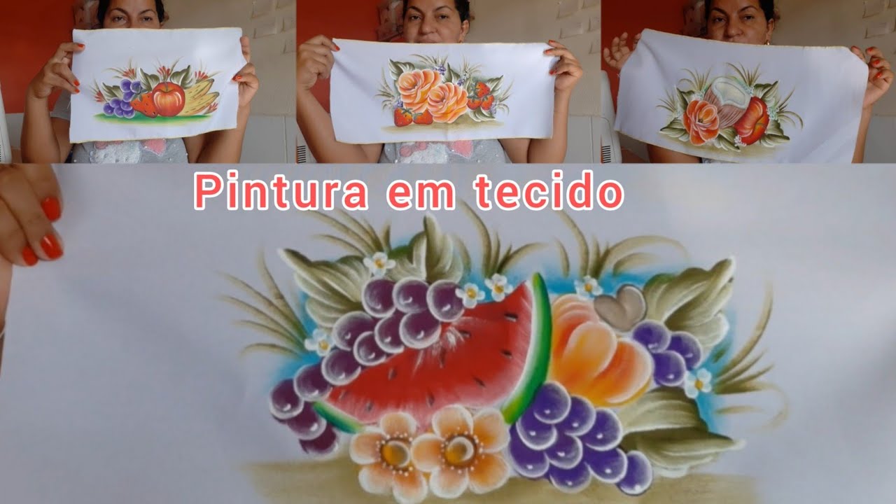 Jogos para cozinha  Artesanato em tecido, Pintura em tecido