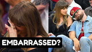 Celebrity Taylor Swift LEFT Embarrassed By Travis Kelce At Knicks Game 😳 Net Worth