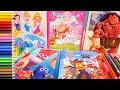 Coloring paw patrol disney princess moana  toys and dolls activities for children  sniffycat