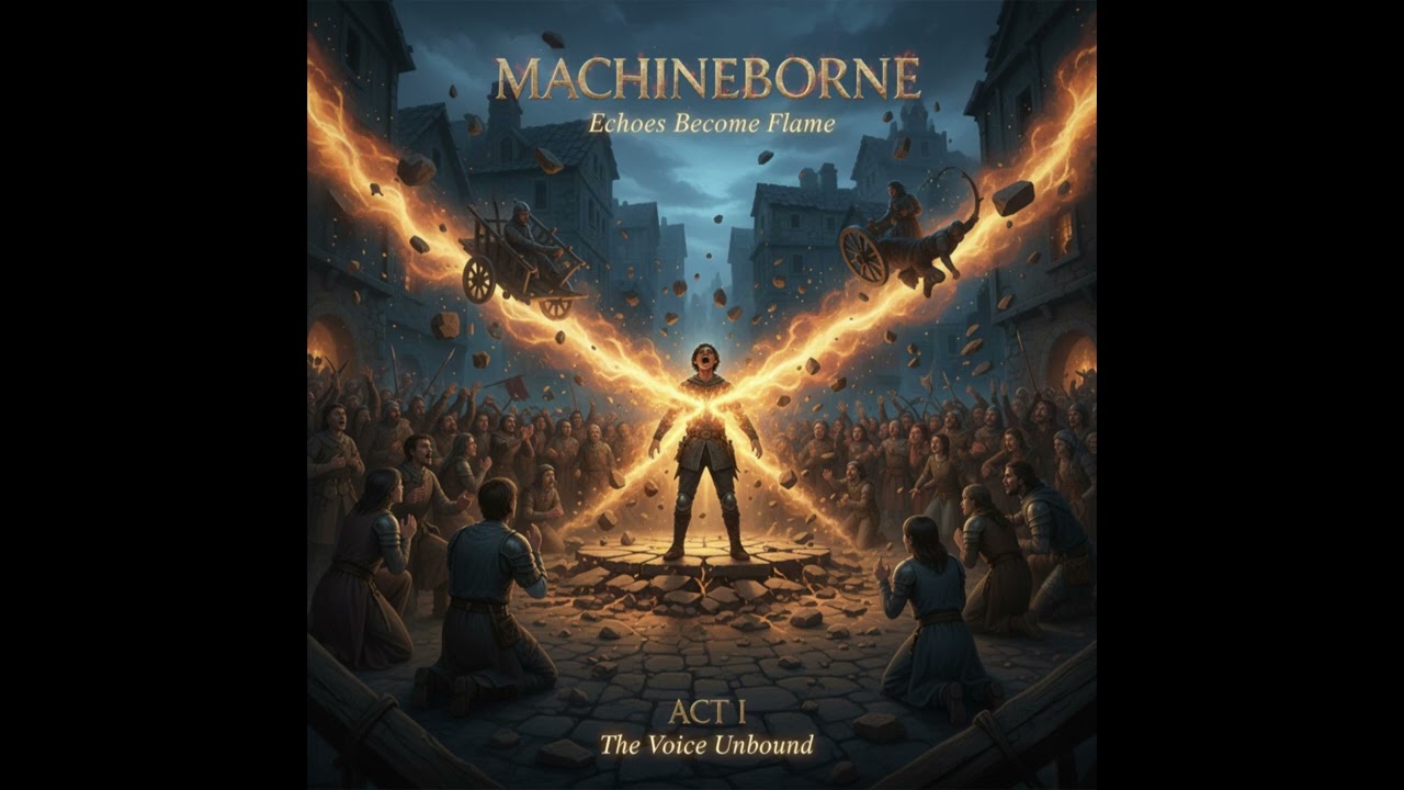 MACHINEBORNE - The Voice Unbound (EBF 7) - Power Metal Opera [AI]