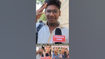 🔴TN 11th Public Accountancy Exam Student Review |State Board 2025|Easy or Tough?|