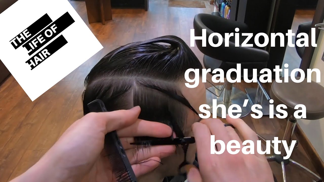 Horizontal Graduation Haircut The Wedge The Firefly Vidal Sassoon