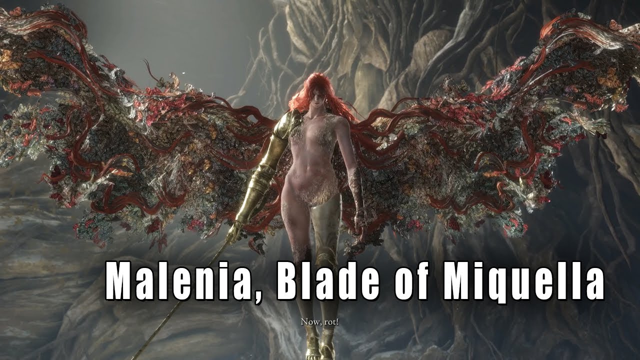 Elden Ring - Malenia, Blade of Miquella Boss Fight (4K 60FPS