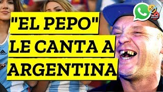 Video thumbnail of ""El Pepo" le canta a la Selección Argentina (Letra) Rusia 2018"