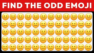 Find the ODD One Out | HOW GOOD ARE YOUR EYES | Emoji Quiz