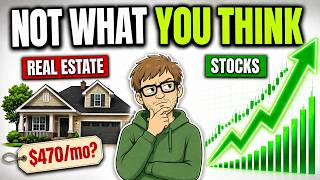Real Estate vs Stocks — What the NUMBERS Say (Which Builds MORE Wealth?)
