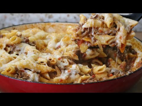 Video: Nest Pasta With Minced Meat In A Slow Cooker