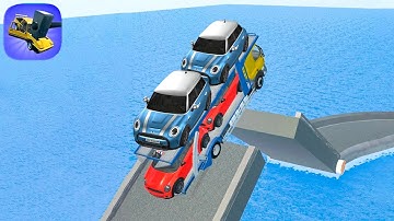 Crash Master 3D-All Failed Levels New Cargo Trailer Android-iOS Gameplay