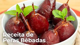 Peras Bêbadas Tradicionais: O truque para um molho perfeito! 🍐🍷