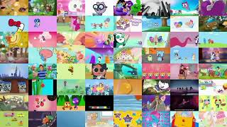 64 Cartoon Intros Played At Once Digital Days Version
