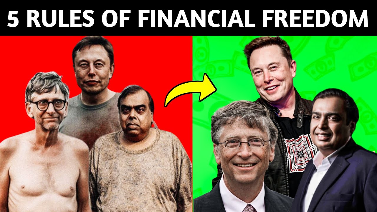 FINANCIAL FREEDOM | 5 Rules of Early Financial Independence - YouTube