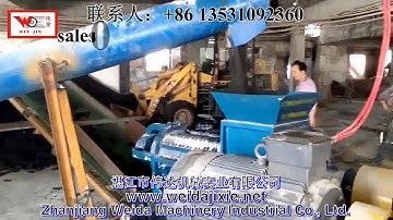 Continuous operating mixing machine for reclaim rubber production line