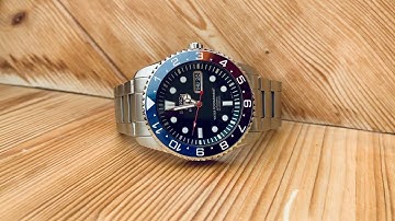 GMT Master Mod Seiko SNZF17 Sea Urchin