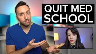 QUITTING MED SCHOOL - Doctor Reacts to RURI OHAMA