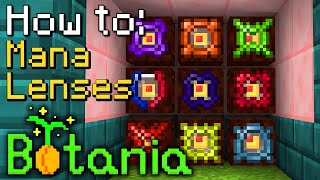 How to: Botania | Mana Lenses (Minecraft 1.16.5)