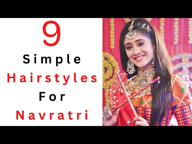 Navratri Look | Bold makeup looks, Hair style vedio, Wedding eye makeup