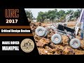 Critical Design Review - Mars Rover Manipal - URC 2017