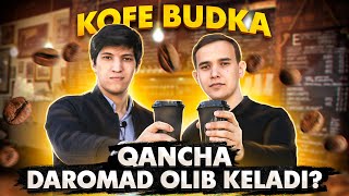 KOFE BUDKA BIZNESI QANCHA DAROMAD OLIB KELADI?