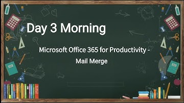 VINSET2.0 Answer Key l Microsoft Office 365 for Productivity – Mail Merge