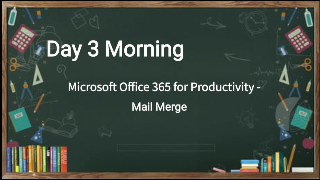 VINSET2.0 Answer Key l Microsoft Office 365 for Productivity – Mail Merge