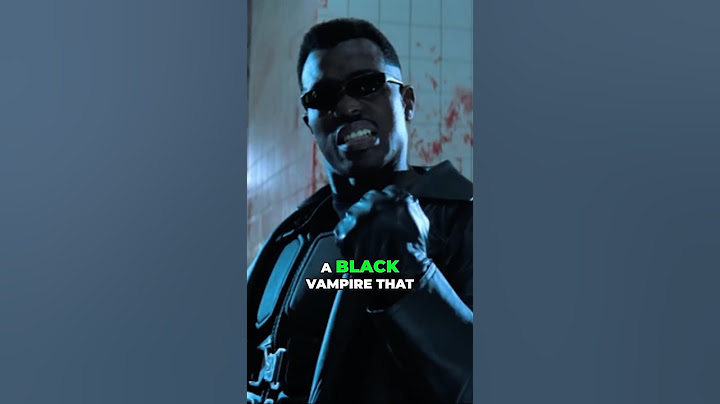 Wesley Snipes On Why He Became Blade