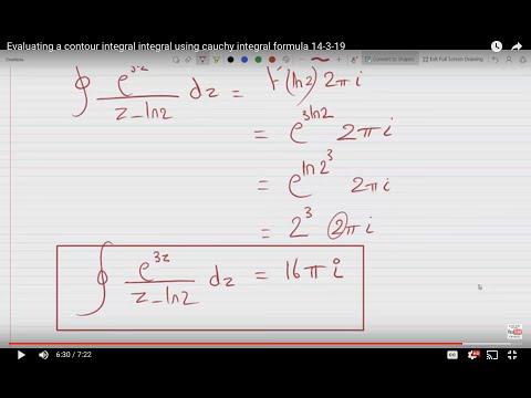 Evaluating a Contour