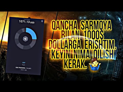 Video: Qanday Qilib 1000 Dollar Sarmoya Kiritish Kerak