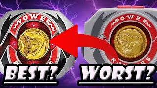 Every Power Morpher Release Ranked | Mighty Morphin Power Rangers
