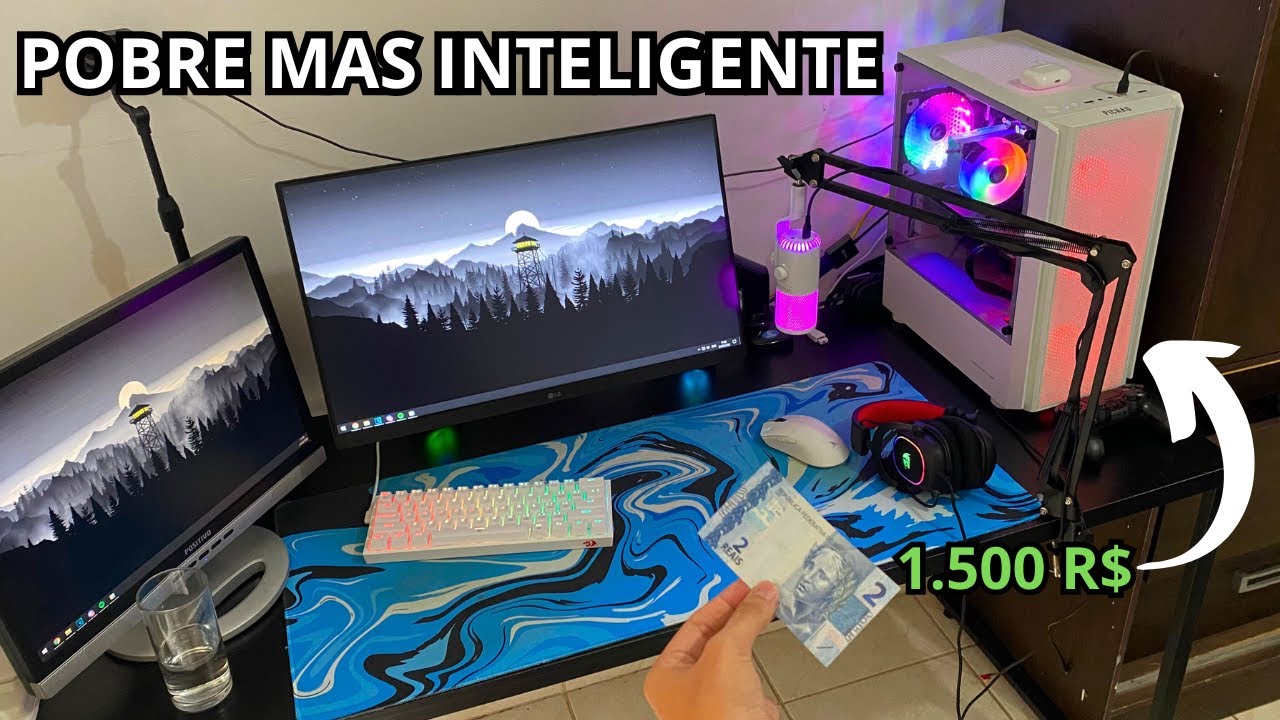 COMO PAGUEI 1.500$ NO MEU PC QUE RODA TUDO EM LIVE - YouTube