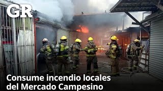 Consume incendio locales del Mercado Campesino | Monterrey