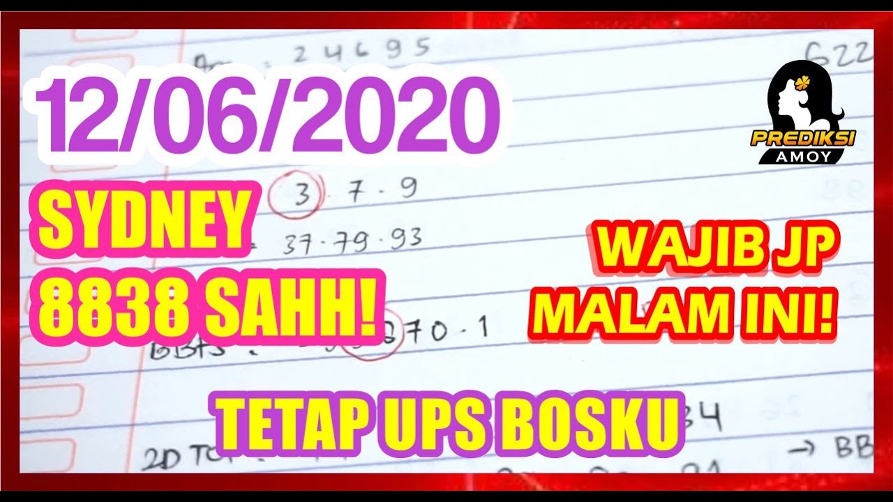 18 Prediksi sidney hari in