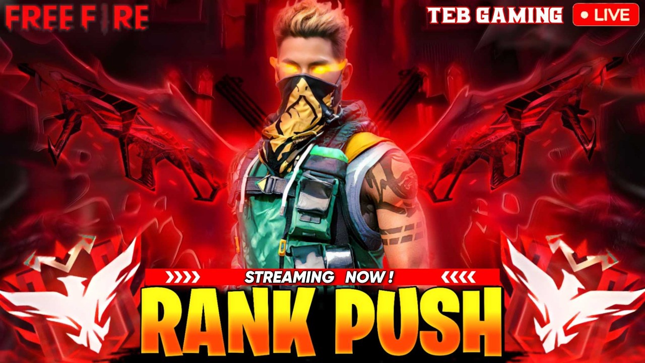 Free Fire LIVE 🔥 Road to Grandmaster Top 1 | Extreme Rank Push - YouTube