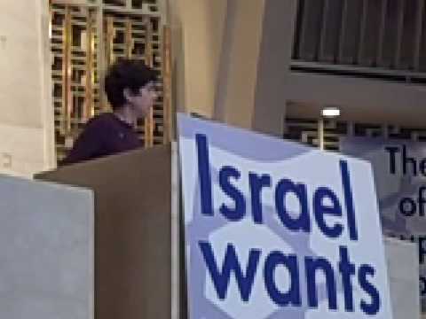 Seattle Israel rally - Nevet Basker