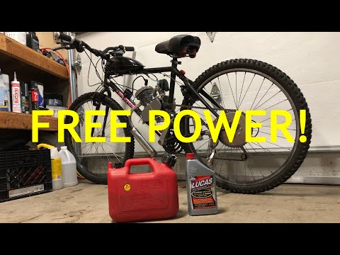 Making MORE POWER for FREE on your Motorized Bike!