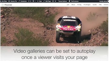 Huzzaz Video Gallery Embed: Autoplay Videos On Your Page