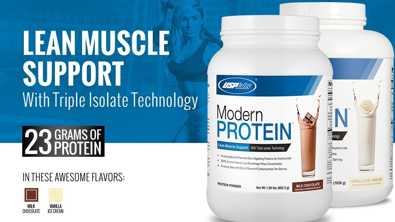 MODERN PROTEIN - модерния супер протеин на USPlabs (Ст. Жеков)