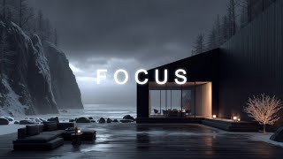 January Deep Work Music - Winter Focus & Concentration | Ambient Snow Study