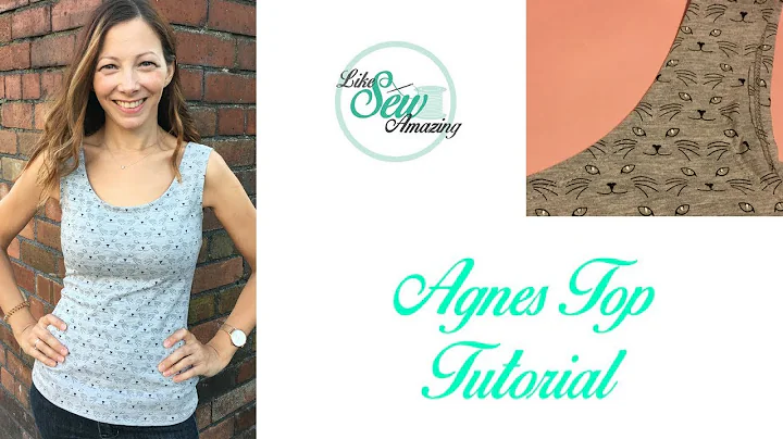 LSA Vlog 46 - Agnes Vest Hack and Coverstitch Tuto...