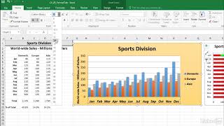 Microsoft Excel 2016 : Work with chart text in Microsoft Excel 2016