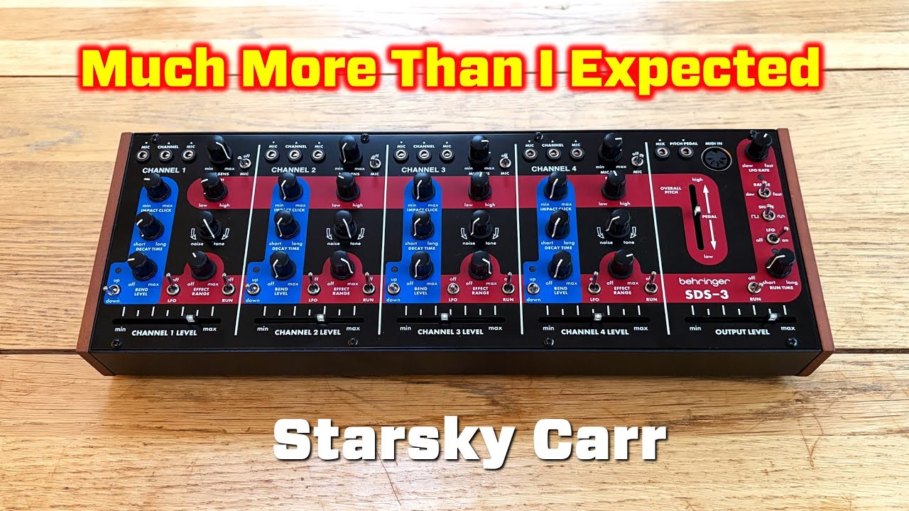 Обзор Behringer BDS-3: возрождение забытого драм-синтезатора Simmons.