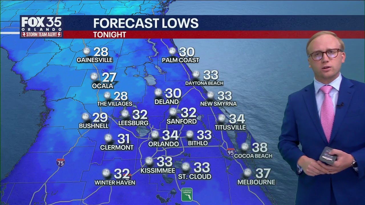 Orlando Weather Forecast: Fire and freeze warnings for central Florida