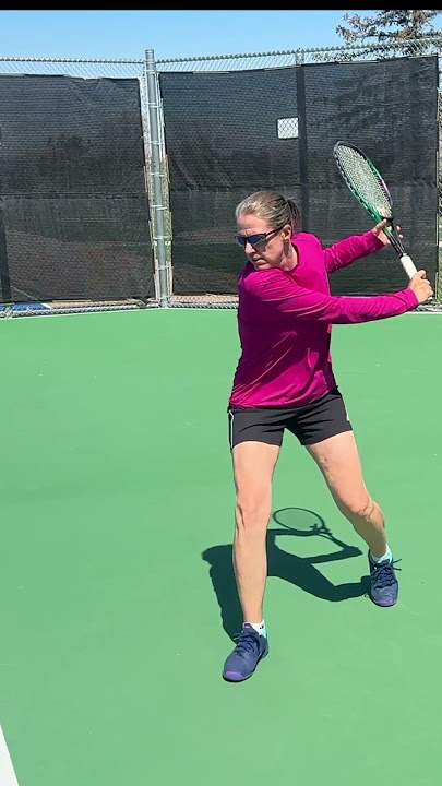 Tennis Backhand: Tutorial for beginners link below